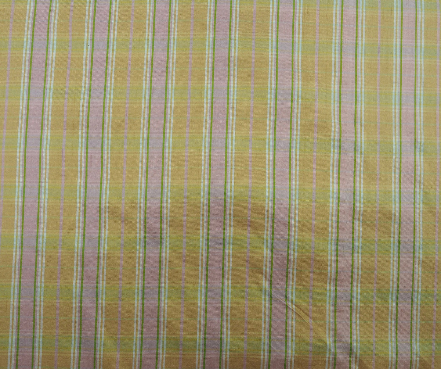 100% Silk Shantung Plaid