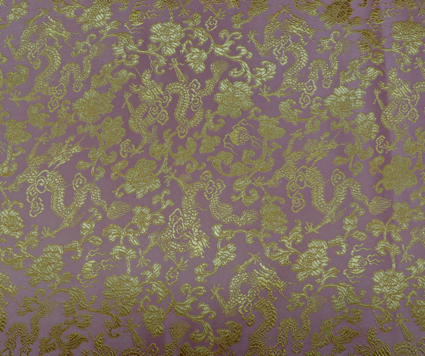 100% Polyester Dragon Brocade