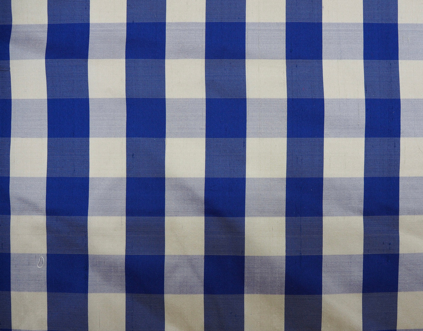 100% Silk Shantung Plaid