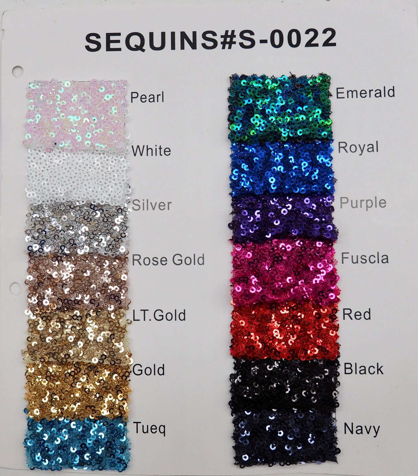 Fancy Sequins #S-0022