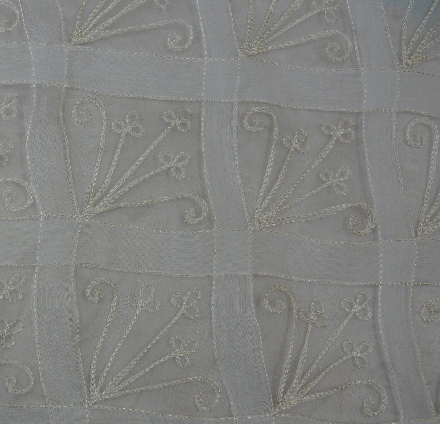 100% Silk Organza Embroidery