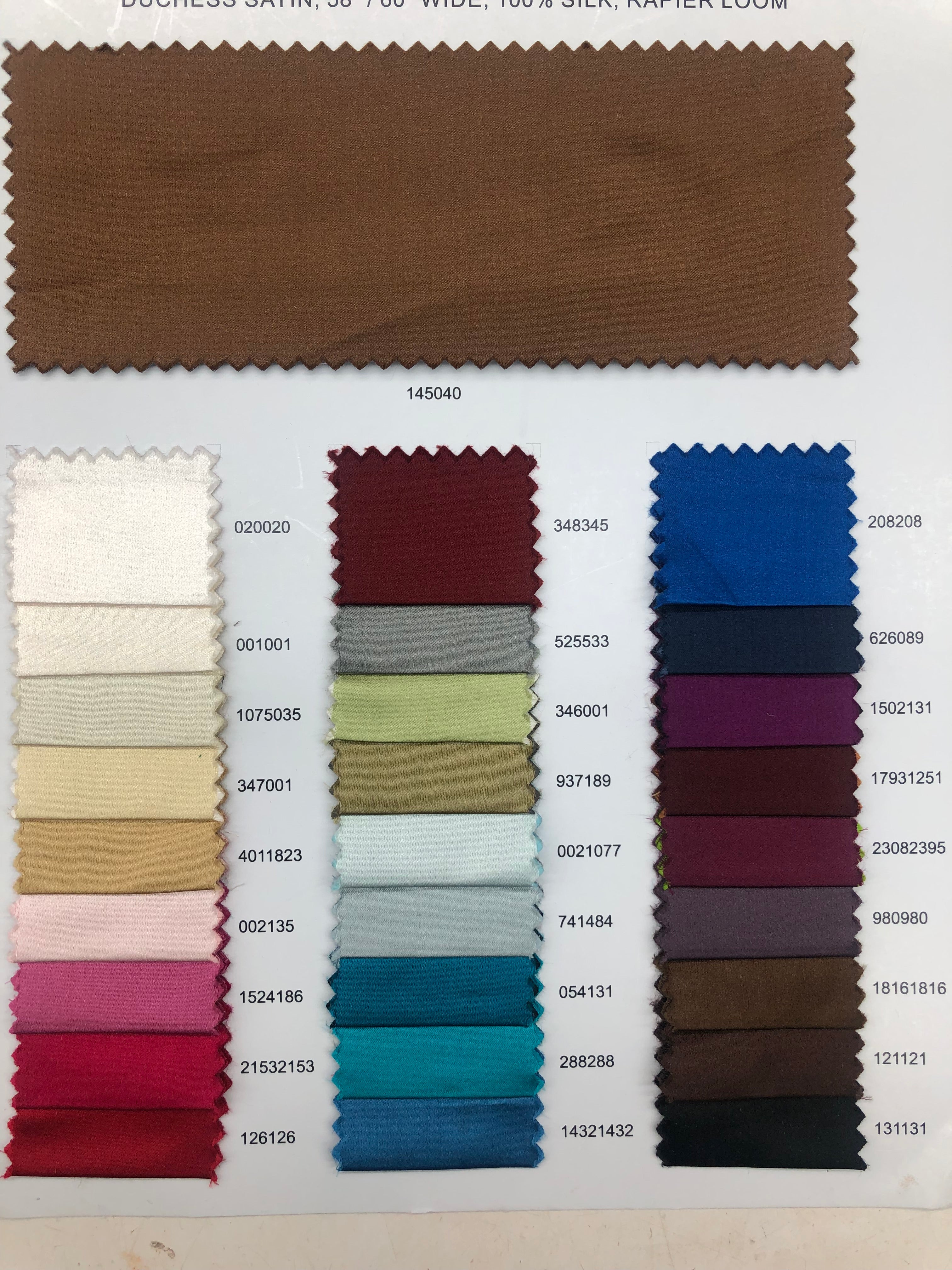 100% Silk Satin- Swiss Collection – Fabric Warehouse